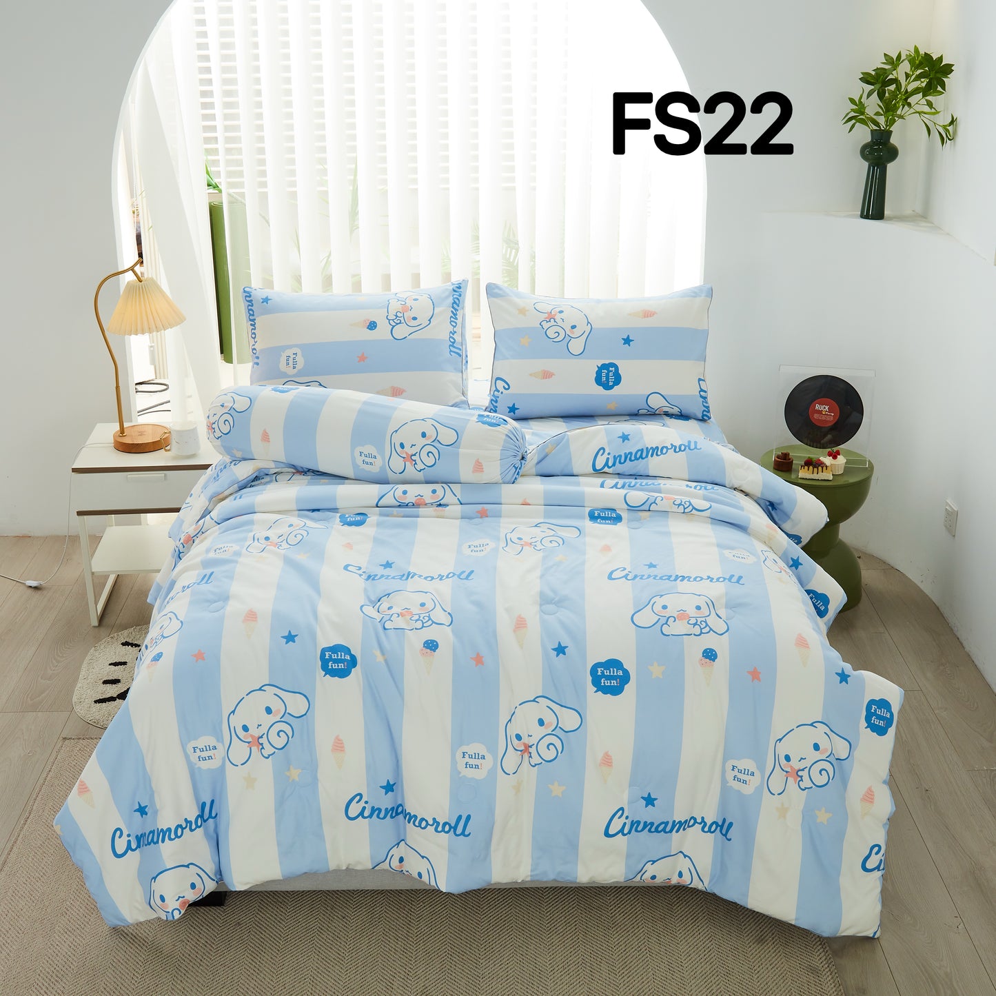 Sanrio Series | 100% Cotton 1800 Threat Count Fitted Bedsheet
