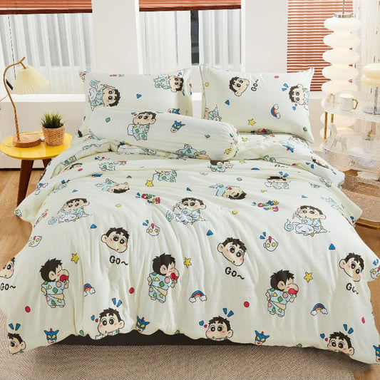 Shin-Chan Series | 100% Cotton 2500 Thread Count Fitted Bedsheet