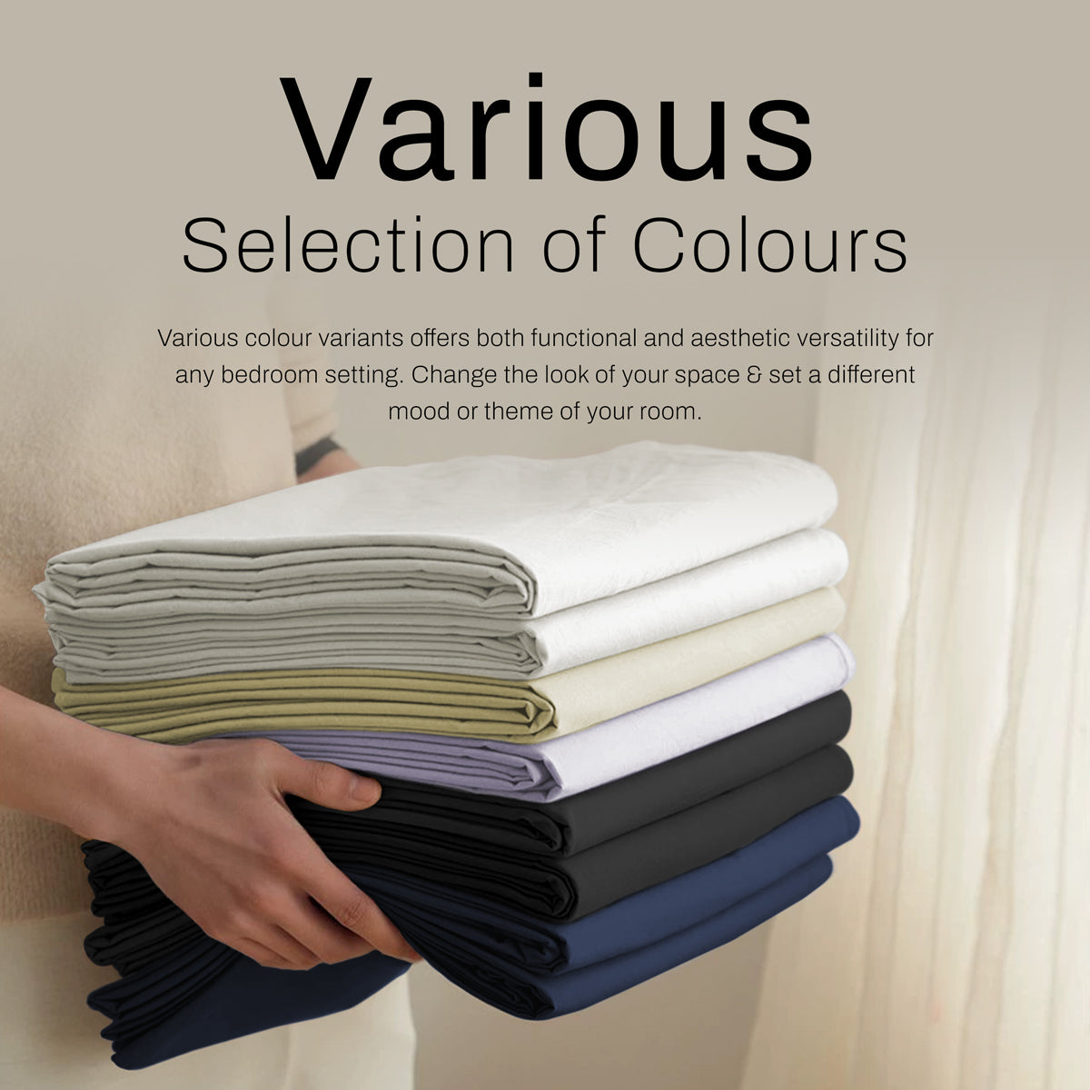 【Pillow Case & Bolster Case & Bedsheet & Quilt Cover only】Micro Technology Tencel Lenzing Bedsheet