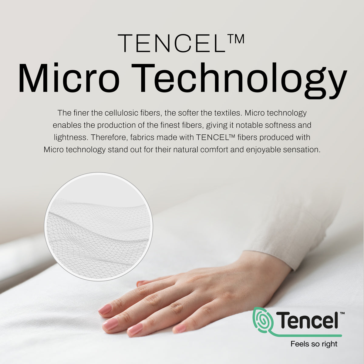 【Pillow Case & Bolster Case & Bedsheet & Quilt Cover only】Micro Technology Tencel Lenzing Bedsheet