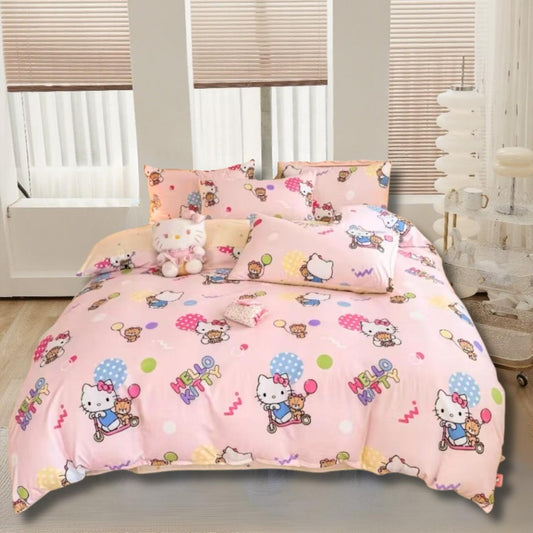 Sanrio Series | 100% Cotton 1800 Threat Count Fitted Bedsheet